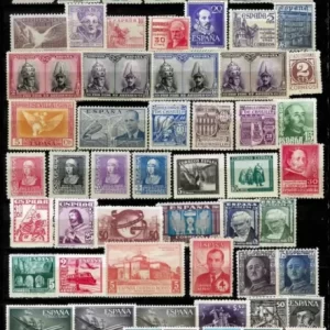 Spain 1930/50 MH lot stamps