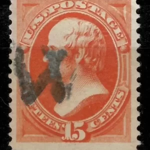 USA Stamp 1870/74 – 15c Webster