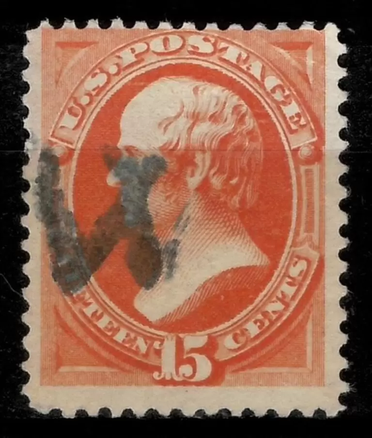 USA Stamp 1870/74 – 15c Webster