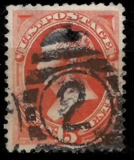 USA Stamp 1870/74 – 15c Webster