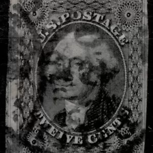 USA stamp year 1851 12c