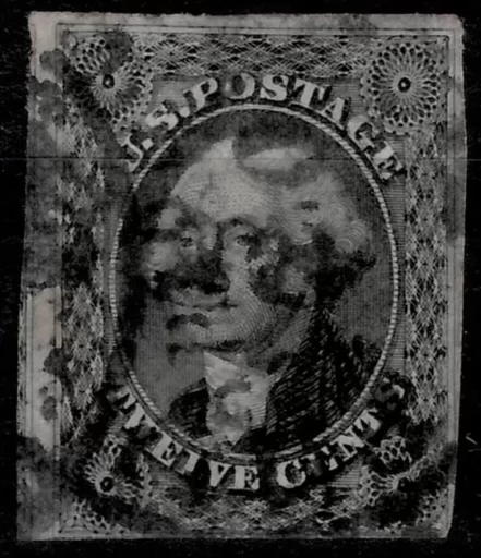 USA stamp year 1851 12c