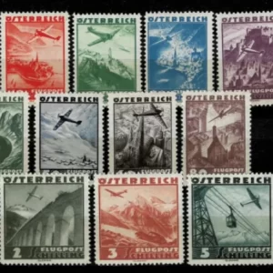 Austria stamps 1935 – Airmail