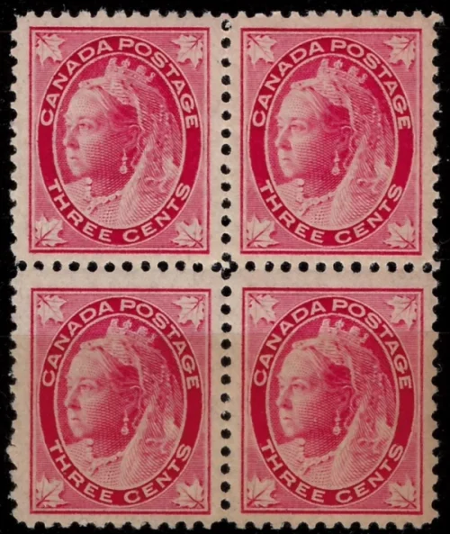 Canada year 1897 3 cent stamp - Unused