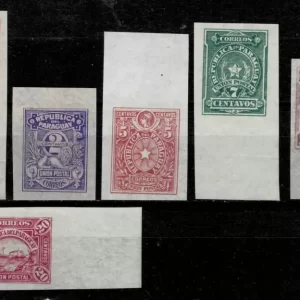 Paraguay 1886 Proof stamps