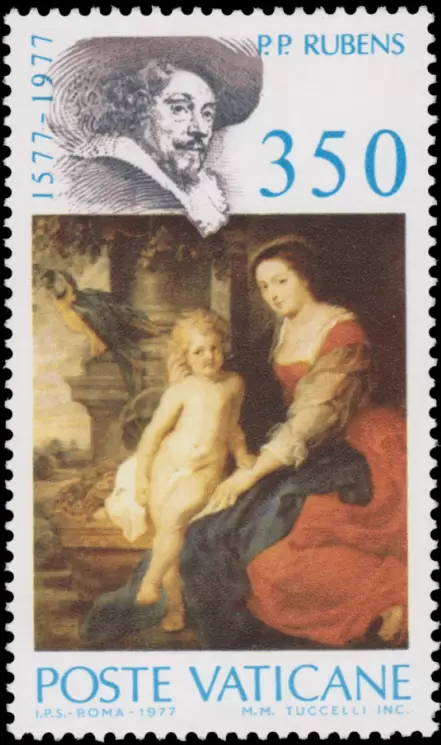 Vatican Art stamps