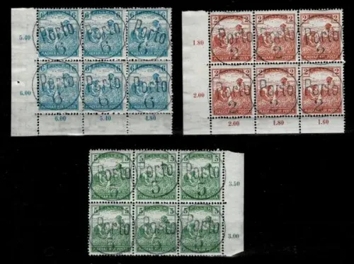 Hungary Postage due stamps - year 1919-20 Porto MNH