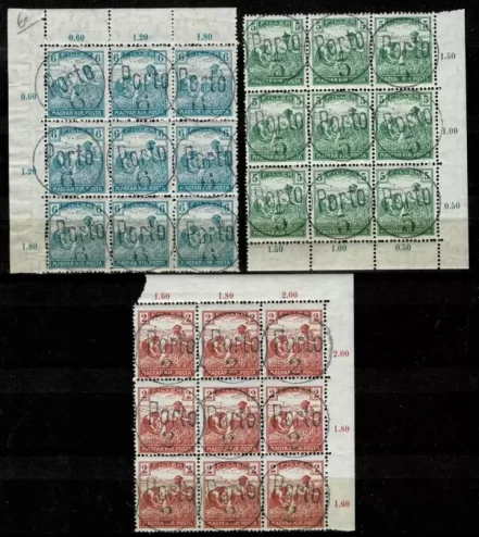 Hungary Postage due stamps - year 1919/20 Porto