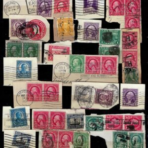 United states year 1900/1930 - Used stamps / cuts lot