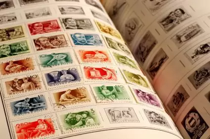 Stamps collecting