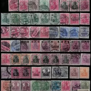 Germany year 1880 / 1920 stamps Used collection