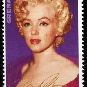 Grenada year 1995 stamp Marilyn Monroe 75c ☀ MNH**