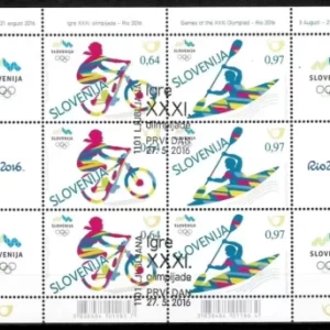 Slovenia year 2016 Olympic games - Rio de Janeiro MNH /Cancelled