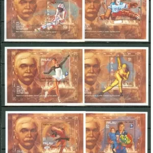 Palau year 1994 Olympic Games Lillehammer full set ☀ Mint never hinged (**)