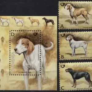 Slovenia 2005 Fauna / Pets / Dogs Full set Mint never hinged