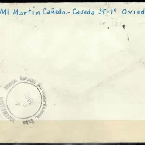 Spain 1961 Registered travelled First day cover to Havana - Cuba