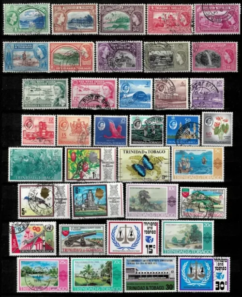 Trinidad And Tobago stamps 1860-1960