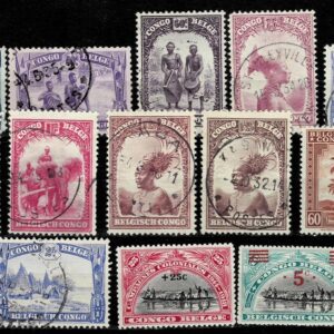 Belgium Congo year 1900/1940 stamps ☀ Used /MH collection