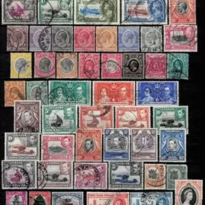 Kenya Uganda and Tanganyika year 1900/1960 stamps Used collection