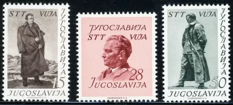 Trieste B STT - Vujna year 1952 Marshal Tito postage stamps