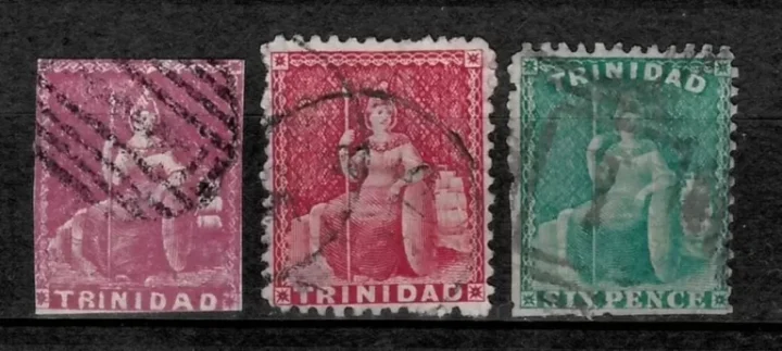 Trinidad And Tobago stamps 1859-60 year