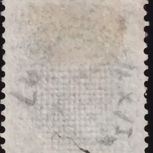 USA Stamp 1867 / 10 c Washington ☀ Scott 96 Used stamp / Grill about 11 x 13mm