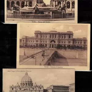 Italy Rome year 192025 ☀ Postcards