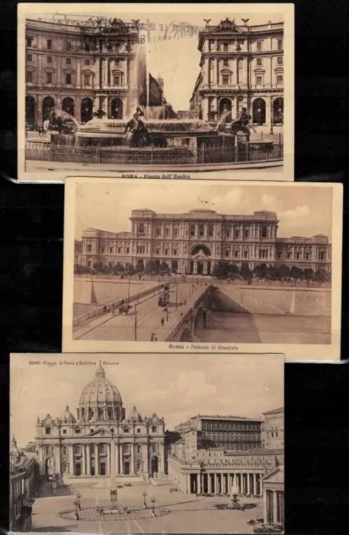 Italy / Rome year 1920/25 Postcards