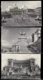 Italy Rome year 1920 Postcards