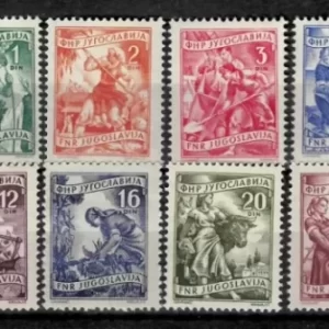 Yugoslavia Year 1950 stamps - Local Economy complete set