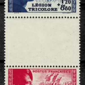 France legion year 1942 MNH** stamps