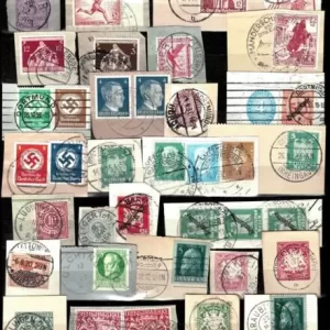 German Reich / German States ☀ Used Cuts / stamps collection