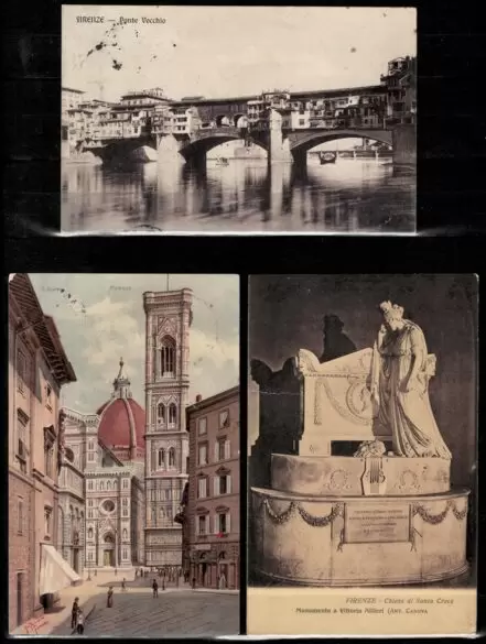 Italy Firence Postcards