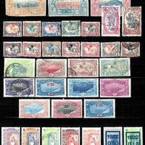 French Coast of Somalia year 1900/1930 Postage stamps Collection