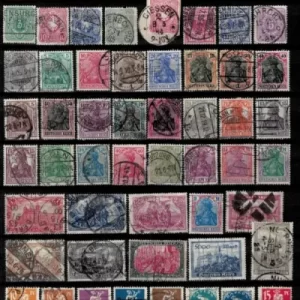 German empire year 1870/1920 Used stamps collection