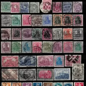 German empire year 1870/1920 Used stamps collection