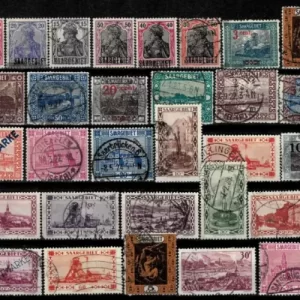 Germany Saar - Saargebeit stamps collection year 1919/1930