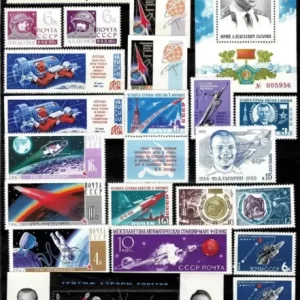 Russia USSR Space collection 1950/80 Mint never hinged stamps