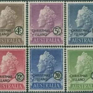 Christmas Island year 1958 MNH stamps set