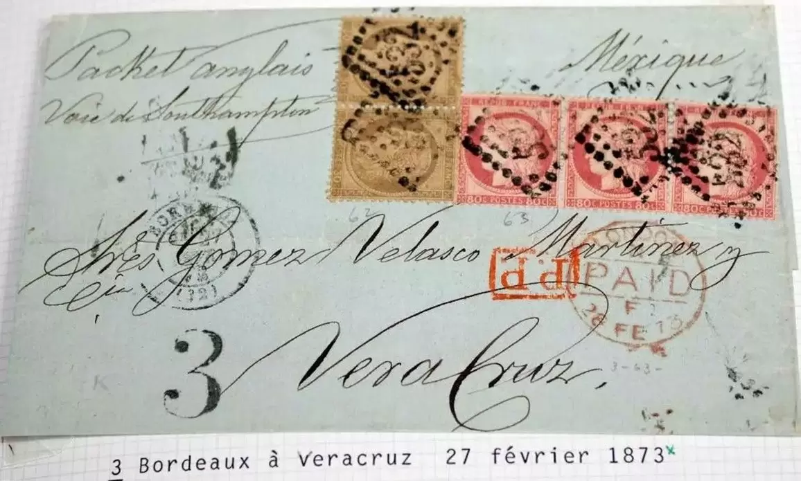 France letter stamps