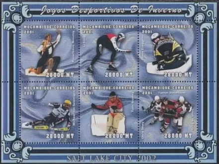 Mozambique 2002 Olympic Games Salt lake city stamps MNH **