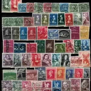 Netherlands postage stamps collection