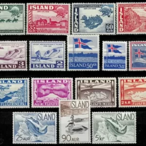 Iceland stamps year 1900 / 1950 MNH / MH