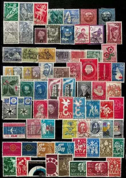 Netherlands postage stamps collection