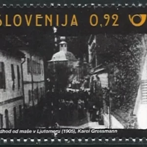 Slovenia year 2015 stamps Filmography - Slovene Films 1v