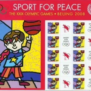 United Nations New York year 2008 Sport for Peace Olympic Games Beijing