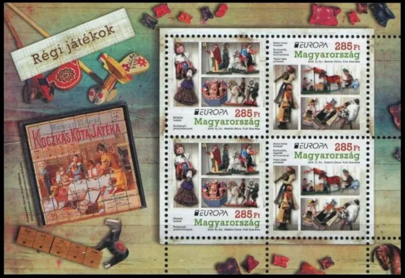 Hungary year 2015 Europa Stamps - Old Toys¸ postage stamps