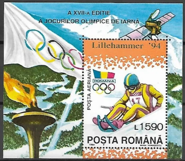 Romania year 1994 Olympic Games Lillehammer