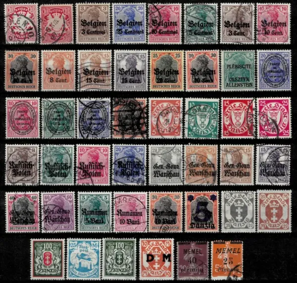 German stamps year 1900/1930 stamps Used