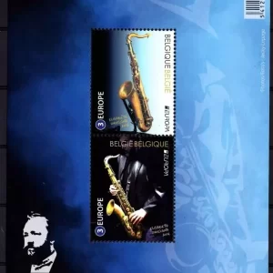 Belgium year 2014 Europa CEPT - Music Instruments postage stamp